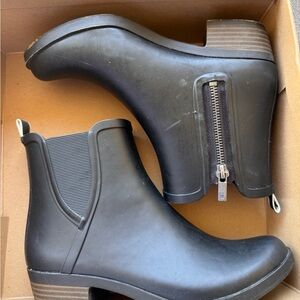 Lucky Brand Black Winter Rain Boots